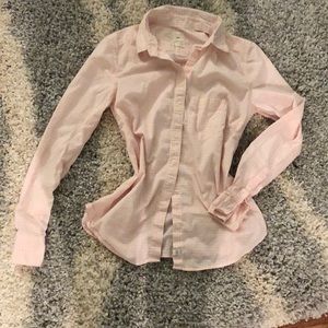 Gap Shrunken Boyfriend Shirt